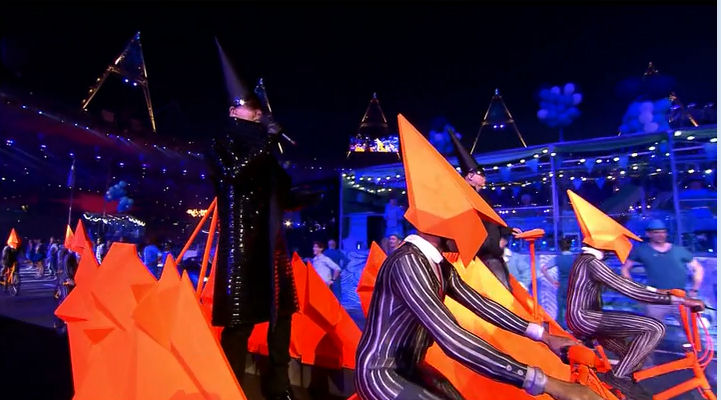 2012 Olympics Closing Ceremony London, Pet Shop Boys Witch Hat