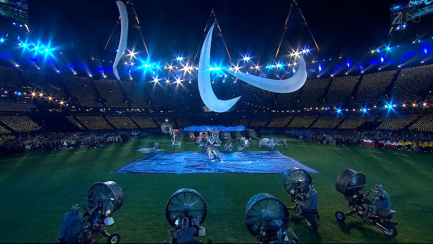 2012 World Olympic Games Paralympics Closing Ceremony agitos dreamers