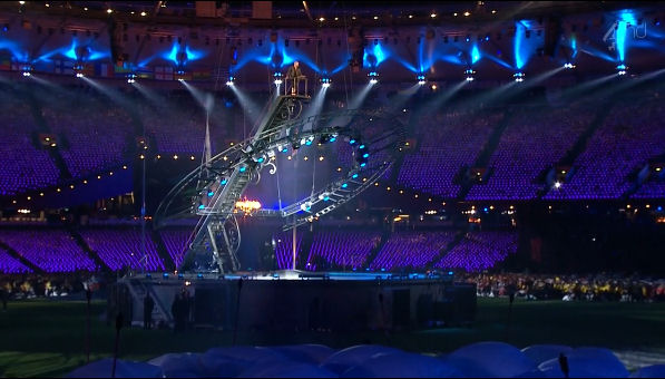 2012 World Olympic Games Paralympics Closing Ceremony spirit invocation witchcraft