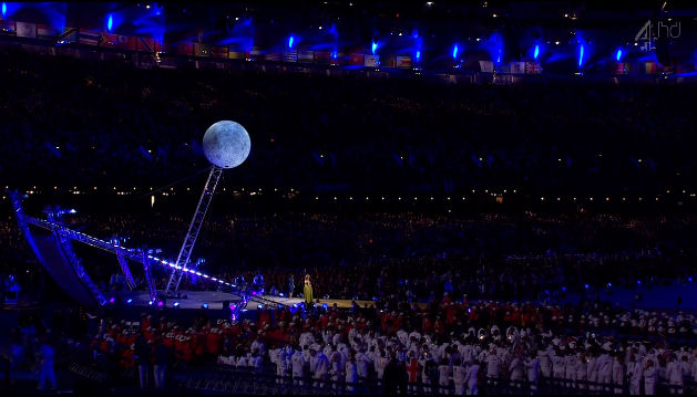 2012 Paralympics London spirit in motion denise leigh under moon