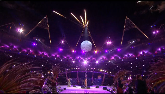 2012 Paralympics London quetzalcoatl lucifer moon tower