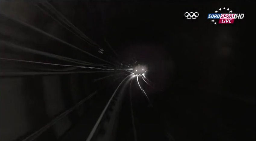 2012 Olympic Games Opening Ceremony London Opening Ceremony Subway tunnel and light
