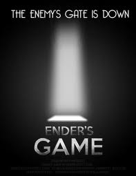 Ende's Game movie poster The enemy's gate is down