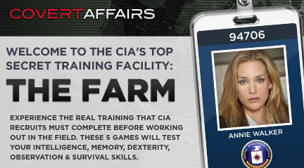 Covert Affairs The Farm ID