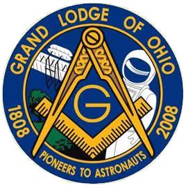 freemasonry symbol of square and compass, Ohio