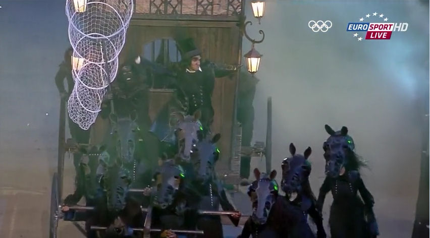 2012 Olympics opening ceremony child nightmare Child Cather villain from Chitty Chitty Bang Bang