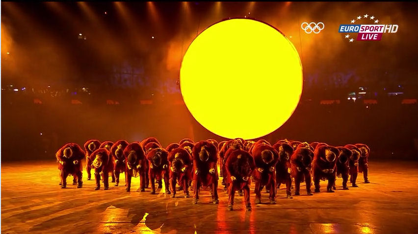 2012 Olympics opening ceremony illuminati witchcraft ritual spell of sun