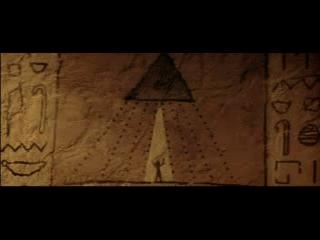 Stargate the movie illuminati all-seeing eye of horus pyramid and sun symbolism logo