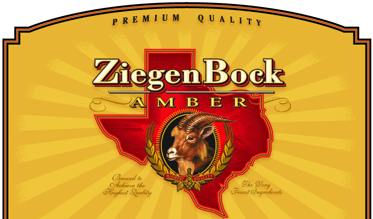 Ziegenbock beer sun logo