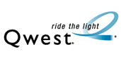 Qwest Ride the light logo