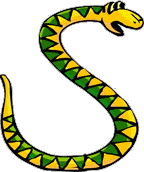 alphabet letter s snake serpent