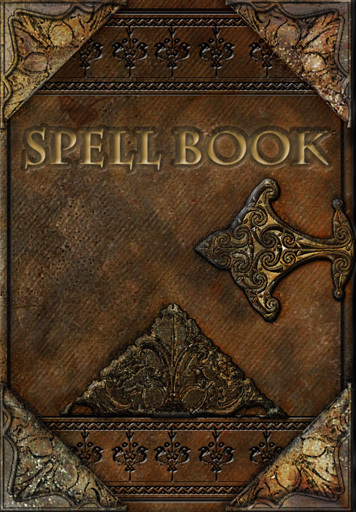 spell book grimoire witches wizardry