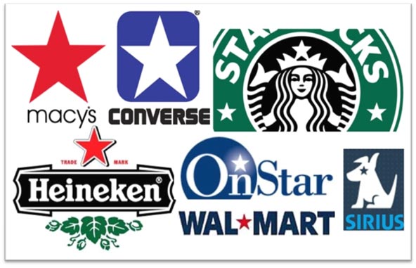 Miscellaneous star logos