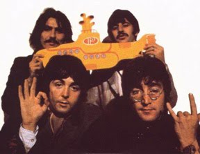The Beatles Yellow Submarine 666 OK okay sign eye photo