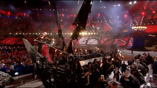 2012 Olympics Closing Ceremony London, ghost ship pirate galleon
