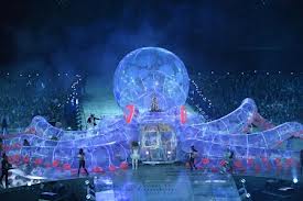 2012 Olympics Closing Ceremony London, DJ Fatboy Slim Rockafella skank