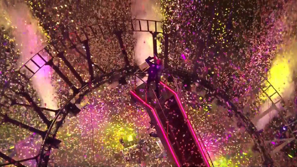 2012 World Olympic Games Paralympics Closing Ceremony coldplay sundial