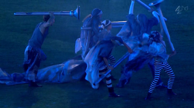 2012 World Olympic Games Paralympics Closing Ceremony dreamers prison inmates