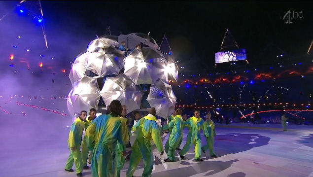 2012 Paralympics London umbrellas higgs boson particle CERN