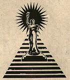 Illuminati Logo Columbia Pictures Pyramid Sun