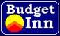 Budget Inn illuminati all-seeing eye of horus pyramid and sun symbolism logo