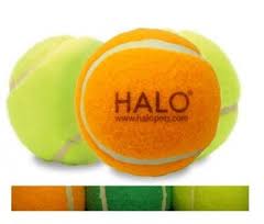 Halo tennis ball logo sun
