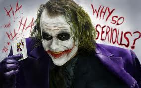 The joker Heath Ledger Why So Serious