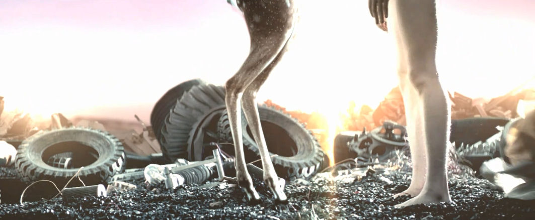 Katy Perry occult music video E.T. hybrid baphomet goat satan lucifer
