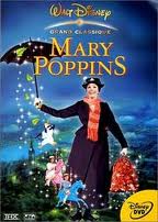 Mary Poppins Walt Disney movie dvd cover