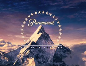 Paramount Pictures mountain with stars halo pyramid with sun logo
