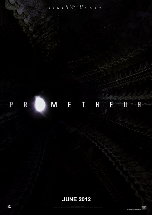 Prometheus tunnel and light movie poster