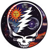 Grateful Dead sun and moon sticker