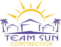 Team Sun Constrution sun logos