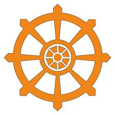 Wheel of rebirth logo image