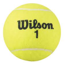 Wilson tennis balls logo sun