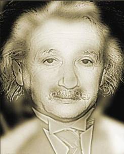 Albert Einstein Marilyn Monroe illusion