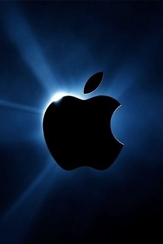 Apple computers eclispe logo