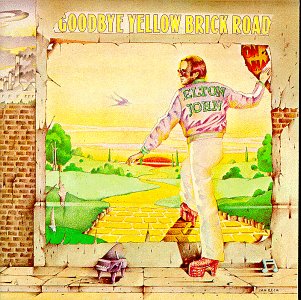 Elton John Yellow Brick Road album cd cover Wizard of Oz road into the sunrise