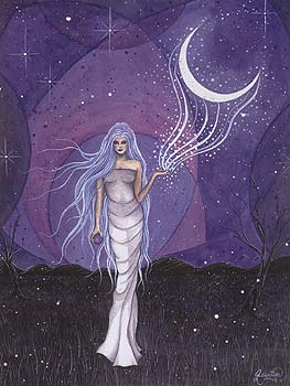 Isis moon goddess Star that rises from the sea